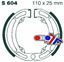 Picture of BRAKE SHOES VB310 [EBC S604]